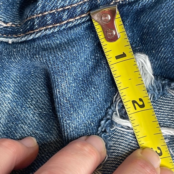 Abercrombie & Fitch Denim Short Overalls S - Picture 15 of 17